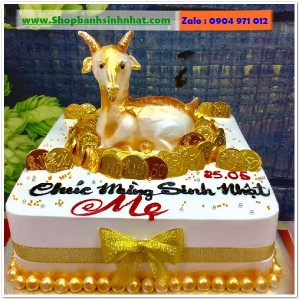 Bánh Sinh Nhật Con Dê - YK29